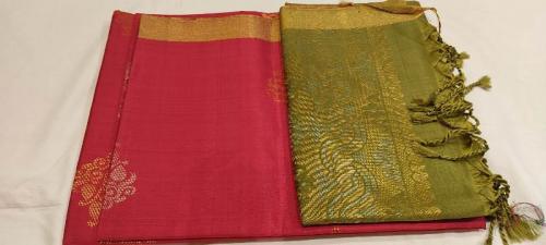 SOFT SILK SAREE WITH BLOUSE